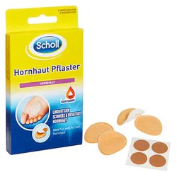 Scholl Hornhautpflaster 7313 beige, 4 St.