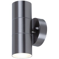 V-Tac Außenleuchte, Edelstahl, grau, IP44, H 16,3 cm