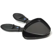 DOMO 2er-Set Raclette-Pfännchen oval