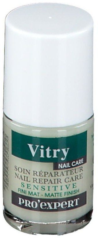 Vitry Soin Réparateur Sensitive Pro’Expert Fini Mat 10 ml vernis à ongles médicinal
