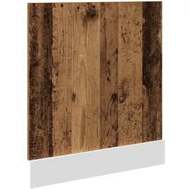 vidaXL Unterschrank Geschirrspülerblende 60 x 1,5 x 67 cm Braun