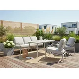 Konifera Fernando Loungeset beige/braun