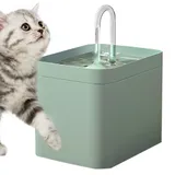 Trinkbrunnen Für Hunde Und Katzen, Kabelloser Trinkbrunnen Für Katzen Mit Filter, Extrem Leiser 1,5 L Hundetrinker, Wasserspender Für Haustiere, Vogelbrunnen