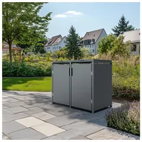 Plats® Mülltonnenbox, 2er