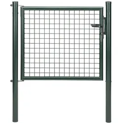 Gust. Alberts GmbH & Co. KG Gartentor einflügelig anthrazit RAL 7016, 1.000 mm x 750 mm