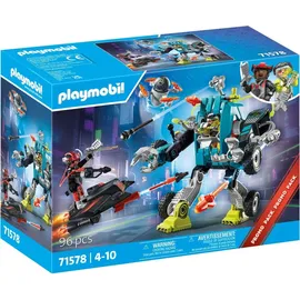 Playmobil Roboter vs. Fluggleiter 71578