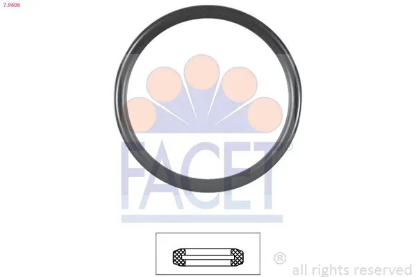 FACET Dichtung, Thermostat 79606 für Subaru