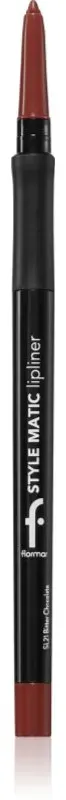 flormar Style Matic Lipliner Mattierender Konturenstift für die Lippen wasserfest Farbton 21 BITTER CHOCOLATE 0.35 g