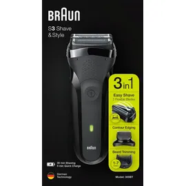 Braun Series 3 Shave & Style 300BT schwarz