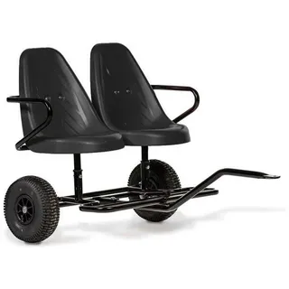 DINO CARS Anhänger XL Zweisitzer schwarz ZUBEHÖR