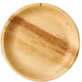 Papstar Teller Palmblatt rund Ø 18,5 cm 25 St. Naturfarben