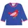 Toby Tiger Langarmshirt mit Vogel Applikation in blau | Gr.: 80
