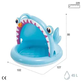 Intex Angler Fish Baby-Pool 127 x 102 x 86 cm (58400)