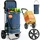 monzana 3in1 Einkaufstrolley blau 56L