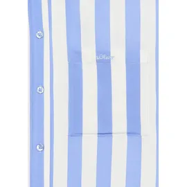 s.Oliver Pyjamaoberteil Blau Gestreift 44
