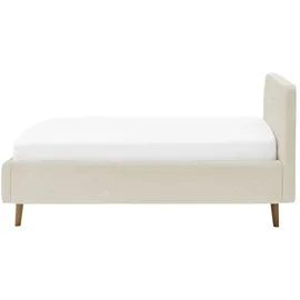 Meise Möbel Polsterbett Mattis ¦ beige ¦ Maße (cm): B: 161 H: 105