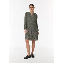 Comma, Minikleid Leo-Print Beige 42