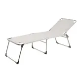 Fiam Amigo Fourty Plus 190 x 58 x 42 cm silbergrau klappbar