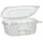 Papstar Feinkost- und Salatschalen 50 St. 5,5 cm x 12,4 cm x 15 cm klar