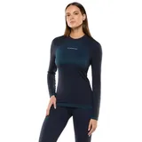 La Sportiva Synth Light Langarm-baselayer Damen Storm Blue/Lagoon L
