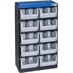 Kleinteilemagazin VarioPlus Pro 53/20 10 Schubladen 10 Trenner