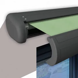 Eclipse Vollkassettenmarkise 3,5 x 3 m grau