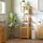 Homcom Badezimmerschrank schmal 33 x 140 x 36 cm Natur