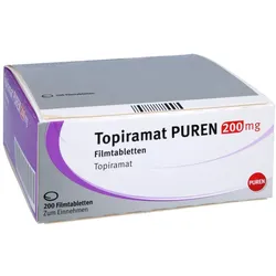 Topiramat Puren 200 mg Filmtabletten 200 St