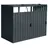 Home Deluxe Cubo für 2 Tonnen 80 x 80 x 122 cm anthrazit