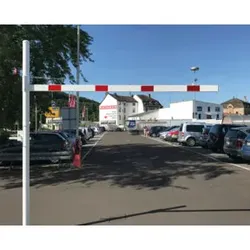 Schake Höhenbegrenzer 3000 mm zum Einbetonieren + Dreikantverschluss, Lichte Weite: 3000 mm