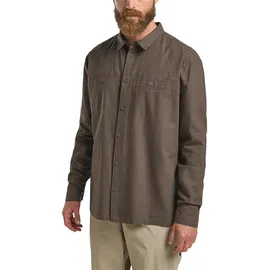 Jack Wolfskin Tarango Langarmhemd - Cold Coffee - L