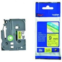 Brother TZe Beschriftungsband 9mm, weiss/schwarz