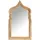Marrakesch Orient & Mediterran Interior Wandspiegel Aastha 90 x 0 cm Braun