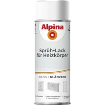 Alpina Sprühlack Heizkörper Weiß glänzend 0,4 l