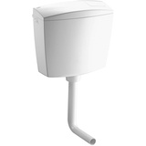 VALSIR WC Spülkasten "Perk" Spülung 6 l Toilettenspülkasten Weiß 1/2"