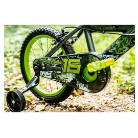 HUFFY Delirium 16 Zoll RH 0 cm Grau/Grün