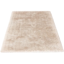 Leonique Hochflor-Teppich »Barin«, rechteckig, besonders weicher Teppich, beige