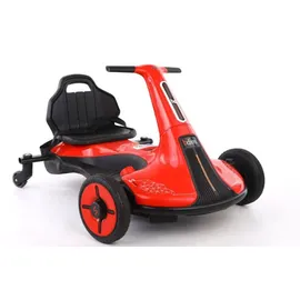 ES-Toys Drift-Cart Kinder Elektro-Fahrzeug rot (12 V)