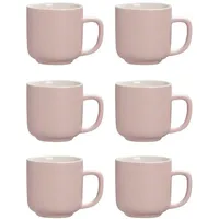 Ritzenhoff & Breker Jasper Espressotasse 0,1 l Rosé 6 St.