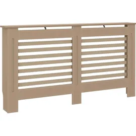 vidaXL Heizkörperverkleidung 152x19x81,5 cm MDF