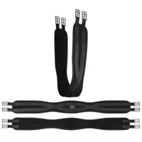 Equinate Langgurt Sattelgurt 130 cm M Schwarz