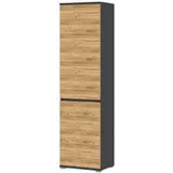 Germania GW-Lissabon Garderobenschrank 54 x 200 x 40 cm braun