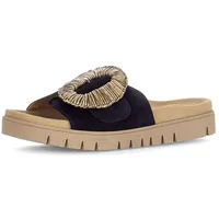 Gabor Pantolette blau 43