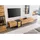 MASSIVMOEBEL24.DE Kitzbühel Lowboard 200x52x52 cm Natur Lackiert/Geölt Beige Massivholz