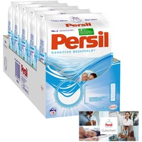 Persil Sensitive Megaperls 90 Waschladungen (5 x 18) Waschladungen + ein 10 € Persil Service Gutschein
