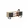 Kobi Focus TV-Lowboard 135 x 40 x 49 cm Schwarz/Mit Eiche