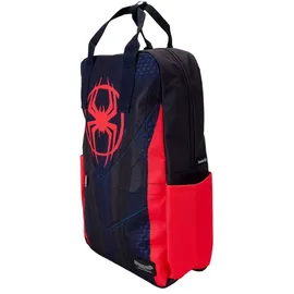 Loungefly Miles Morales Rucksack 43cm - Rot/Schwarz
