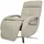 MCW Relaxsessel MCW-L11 Leder 75 x 100 x 90 cm Grau mit Liegefunktion