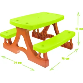 Mochtoys Kindersitzgruppe 10722 79 x 78 x 49 cm Kunststoff grün