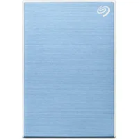 Seagate One Touch Portable HDD with Password, Light Blue, 2TB, +Rescue, USB 3.0 Micro-B (STKY2000402)